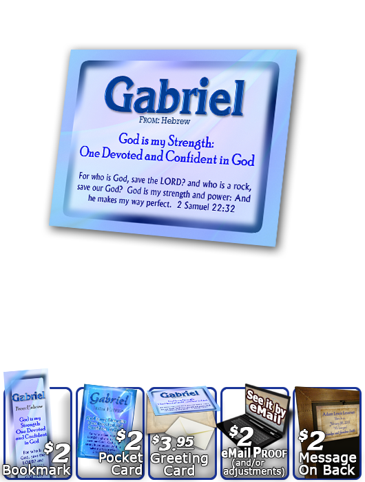 PL-SM05, Name Meaning Print,  Framed, Bible Verse, personalized, simple baby name baby blue gabriel simple basic