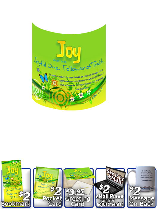 MU-BF16, Coffee Mug with Name Meaning and  Bible Verse butterfly  joy happy butterfly green