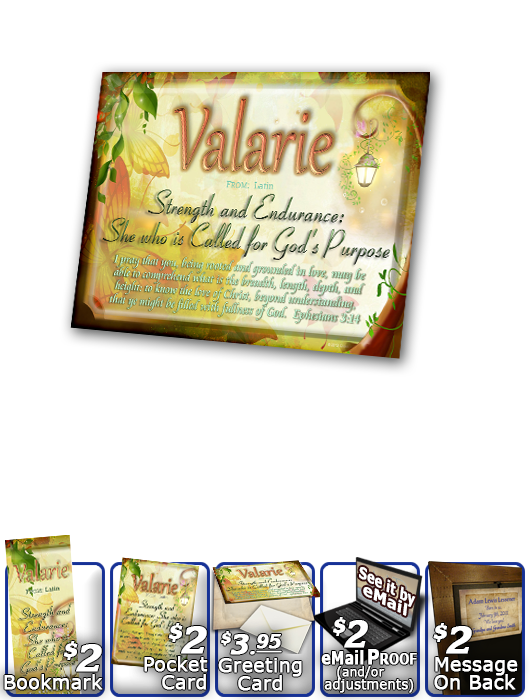 PL-BF18, Name Meaning Print,  Framed, Bible Verse fairy fairytale storybook lamp light butterfly valarie