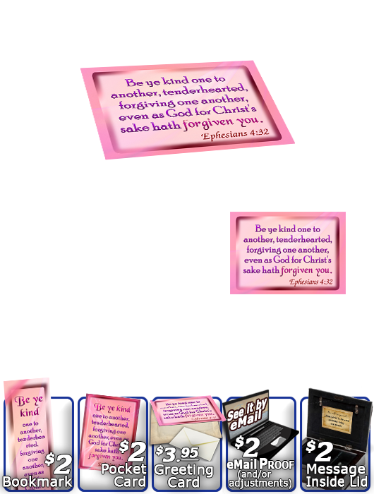 SG-MB-SM07, Custom Bible Verse on a Music Box, Bible Verse, personalized, baby name purple pink  simple basic, Ephesians 4:32