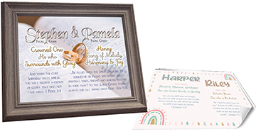 8x10 Plaques