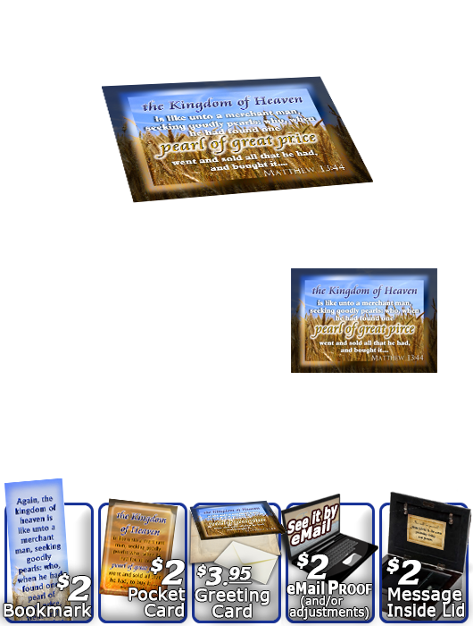 SG-MB-GR01, Custom Bible Verse on a Music Box, Bible Verse, personalized,  grain field harvest, Matthew 13:44.