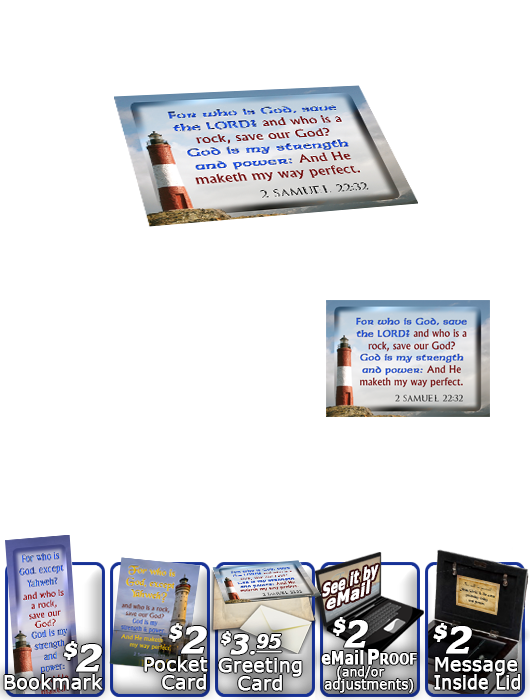 SG-MB-LH35, Custom Bible Verse on a Music Box, Bible Verse, personalized, lighthouse light, John 8:12, Isaiah 9:2,6