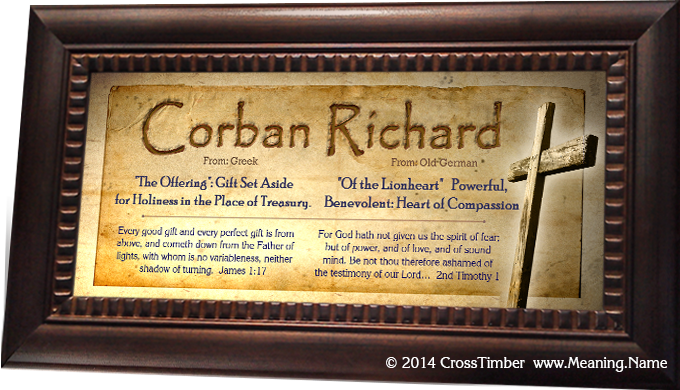 SY42 personalize name meaning gift for pastors, framed print with name meanings and the old rustic cross Jesus