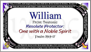 Sample NameMeaning Card from CrossTimber