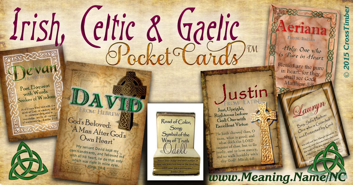 Celtic NameCards