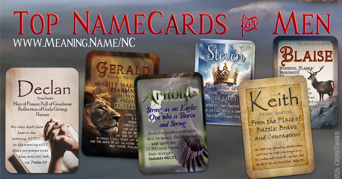 Mens Best NameCards