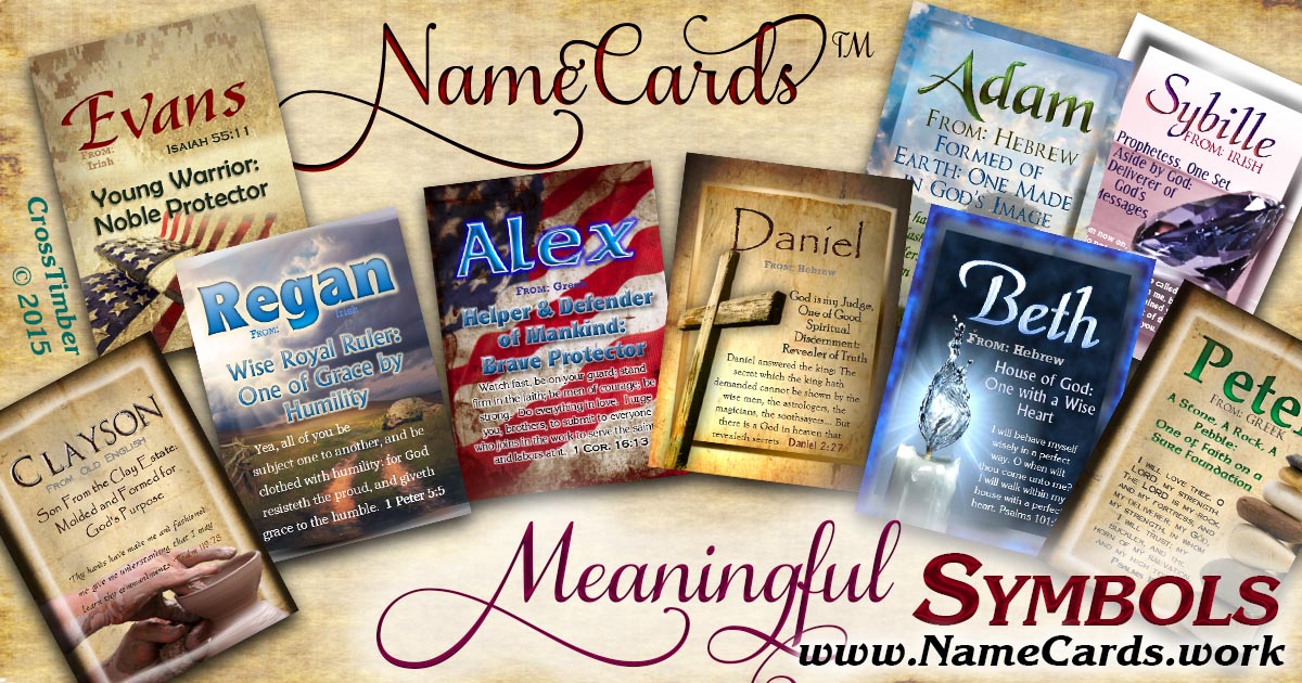 Symbols NameCards