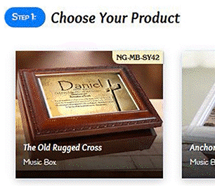 Personalizing your gift options